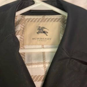 Burberry Size 14R Adrienne Jacket, Black